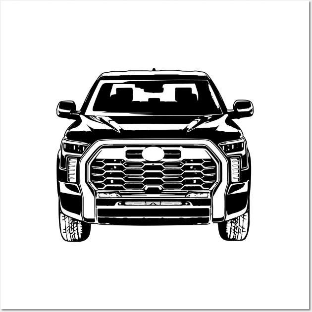 2022 Tundra Sketch Art Wall Art by DemangDesign